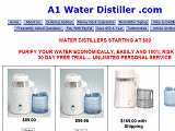 Distilled water distiller