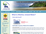 Alkaline Ionized Water pH