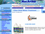 Clear Pond Water Treatment