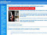 Sante for Health - Care for your health, skin and hair with fresh pure water...