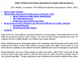 Water Softener Use Raises Questions for System Owners