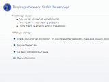 Internet Explorer cannot display the webpage